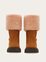 Ferragamo Ankle boot with chunky shearling detail - Image 7